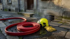 Laval : un feu de matelas maîtrisé rapidement dans une cave
