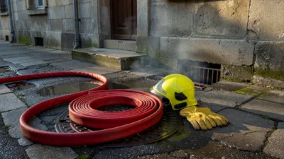 Laval : un feu de matelas maîtrisé rapidement dans une cave