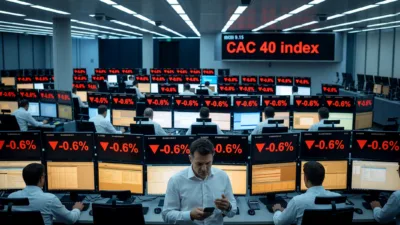 Le CAC 40 recule de 0,6% en attendant les chiffres de l&rsquo;Insee