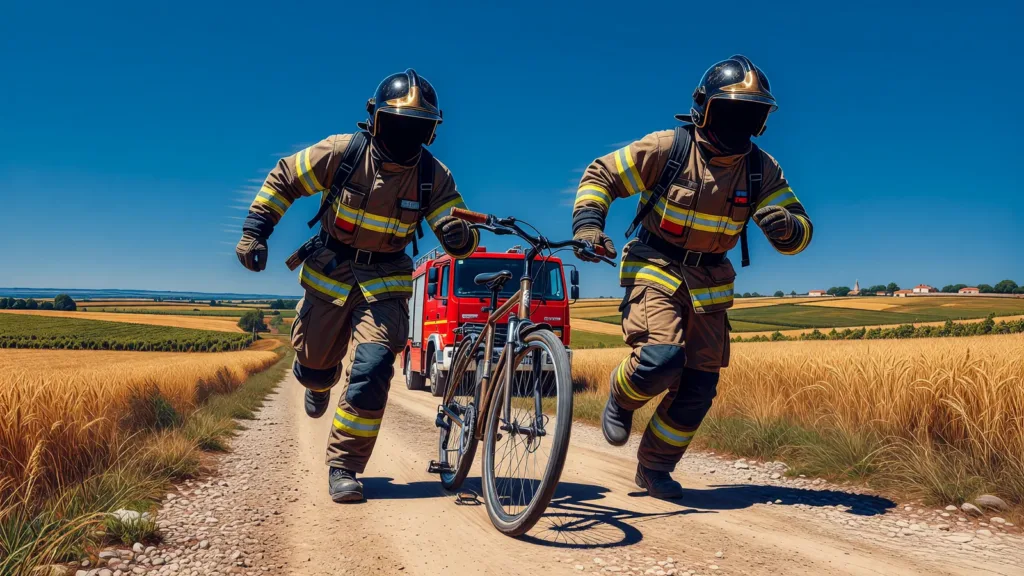 Le Marathon de Nolan : deux pompiers lyonnais parcourent 1 000 km pour un enfant malade