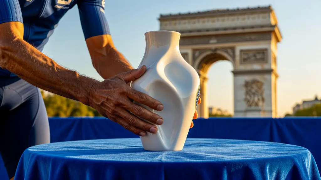 Le nouveau trophée du Tour 2026 divise : Sèvres rompt 50 ans de tradition