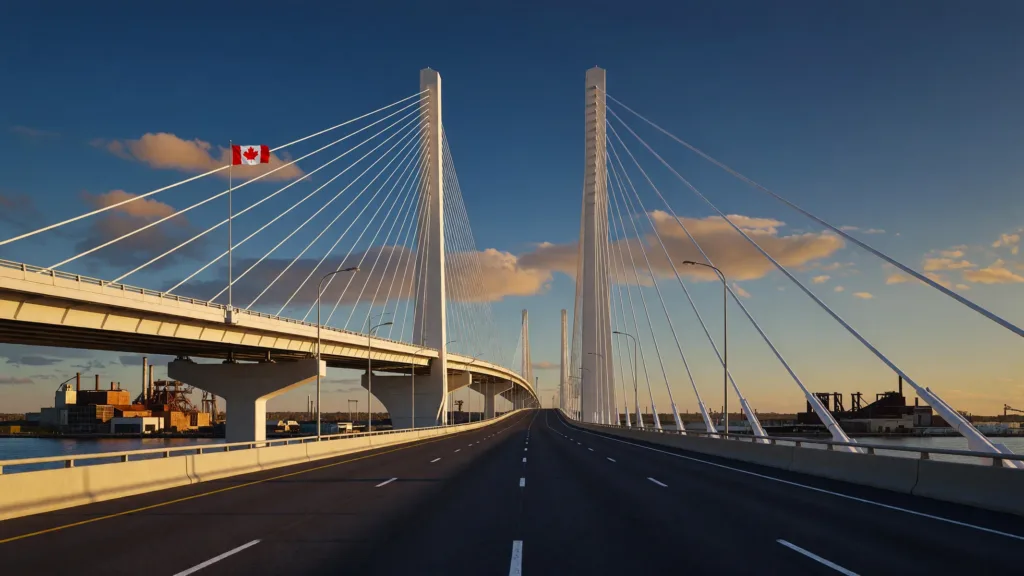 Le pont Gordie Howe inauguré sans les États-Unis, Trump crie à l'affront