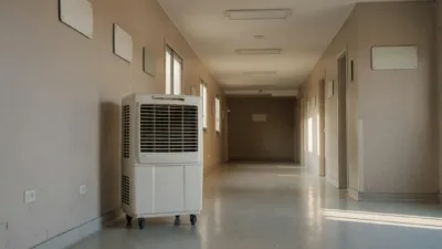 Le Puy-en-Velay : 32,4°C aux urgences, l'hôpital installe 60 rafraîchisseurs