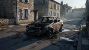 Le Puy-en-Velay : deux voitures et une haie détruites par un incendie nocturne
