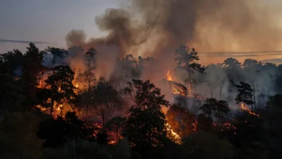 Le Rallye de Matour annulé à cause de l'incendie dans le Morvan