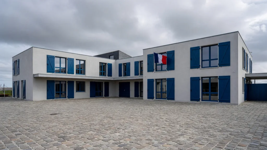Le Touquet : inauguration du nouveau poste de gendarmerie à cheval