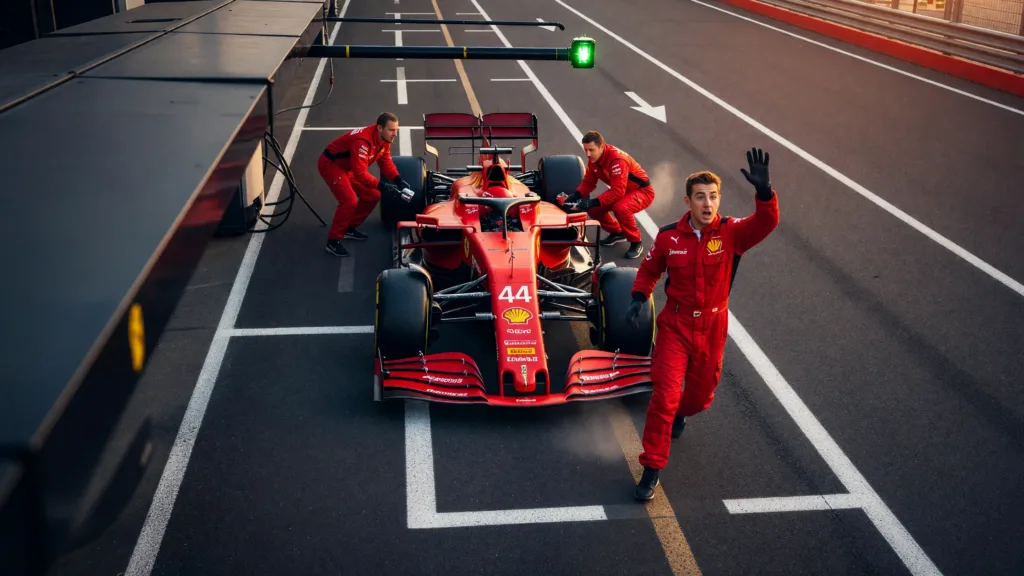 Leclerc 2e à Spa, Ferrari écope de 30 000 € d'amende