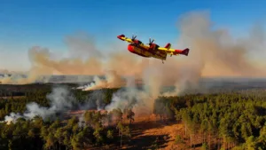 Lège-Cap-Ferret : reprise de feu au Grand-Crohot, évacuations maintenues