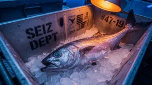 Légine : six interpellations après la saisie de 2,2 tonnes de poissons