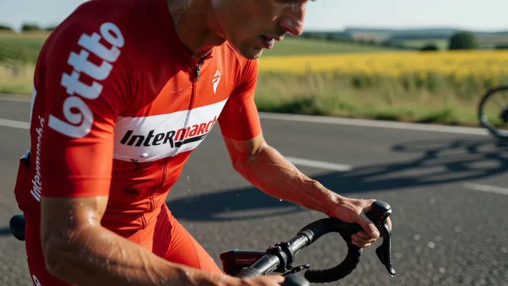 Lennert Van Eetvelt continue le Tour avec une côte cassée