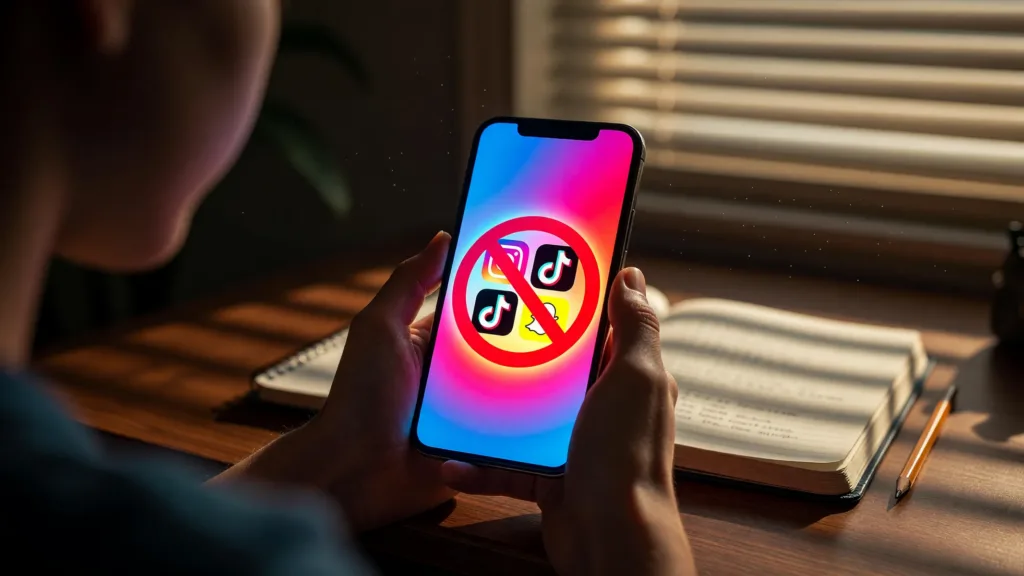 Les moins de 15 ans interdits de réseaux sociaux : la France parie sur la rupture
