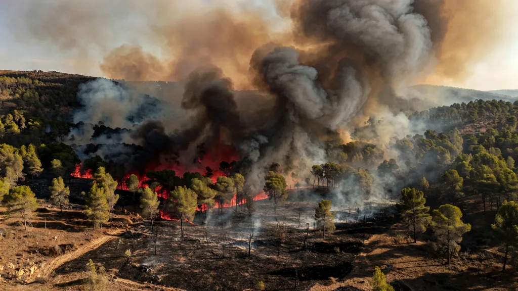 L'Espagne déclare l'urgence nationale face aux incendies autour de Madrid