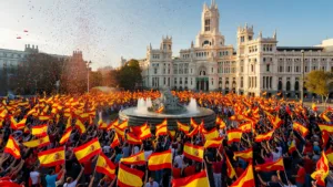 L&rsquo;Espagne fête son sacre mondial à Madrid : un million de supporters à Cibeles