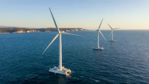 Leucate : le parc éolien flottant EFGL tourne à pleine puissance