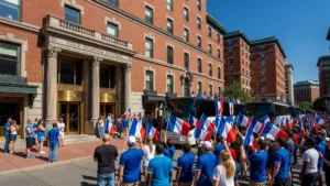 L&rsquo;hôtel des Bleus à Boston devenu attraction touristique