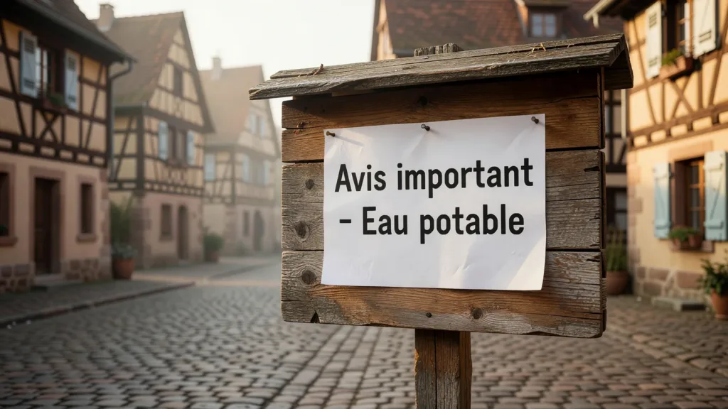 Ligsdorf : l'eau du robinet interdite à la consommation après un dépassement d'arsenic