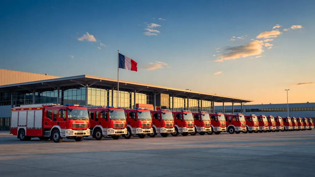 Lille : 338 pompiers des Hauts-de-France déployés dans le Sud contre les feux