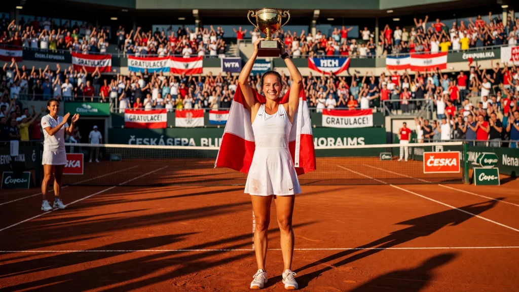 Lilli Tagger remporte Prague à 18 ans et bondit au classement WTA