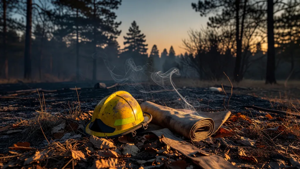 Limeil-Brévannes : l'incendie de la forêt de la Grange circonscrit