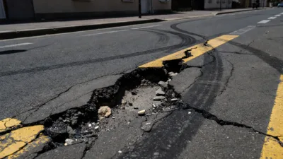 Limoges : travaux d'urgence avenue Émile-Labussière après affaissement