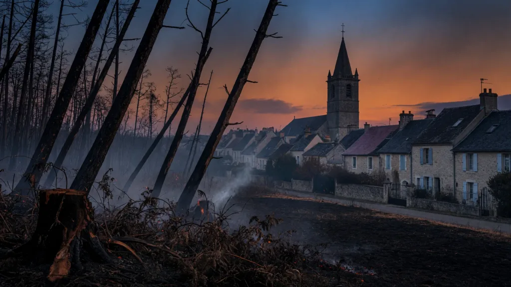Loir-et-Cher : l'incendie de Châtillon-sur-Cher éteint après 300 évacués