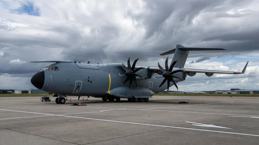 Loiret : l'A400M d'Orléans-Bricy testé comme bombardier d'eau