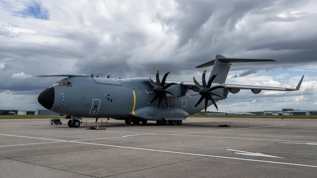 Loiret : l&rsquo;A400M d&rsquo;Orléans-Bricy testé comme bombardier d&rsquo;eau