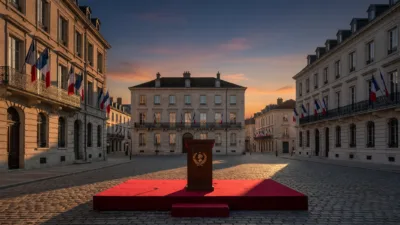 Lons-le-Saunier : défilé et décorations pour le 13 juillet avec le préfet