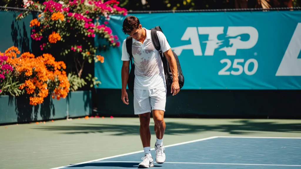 Los Cabos : Moïse Kouamé sombre au premier tour face au lucky loser Edward Winter