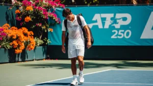 Los Cabos : Moïse Kouamé sombre au premier tour face au lucky loser Edward Winter