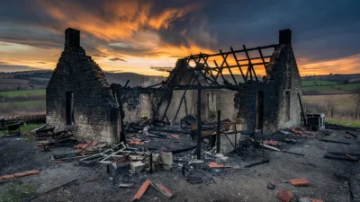 Lot-et-Garonne : enquête ouverte après l'incendie d'un corps de ferme, un octogénaire introuvable