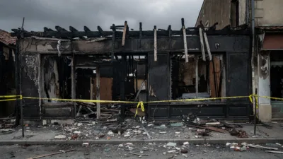 Louhans-Châteaurenaud : un magasin et une maison ravagés par un incendie