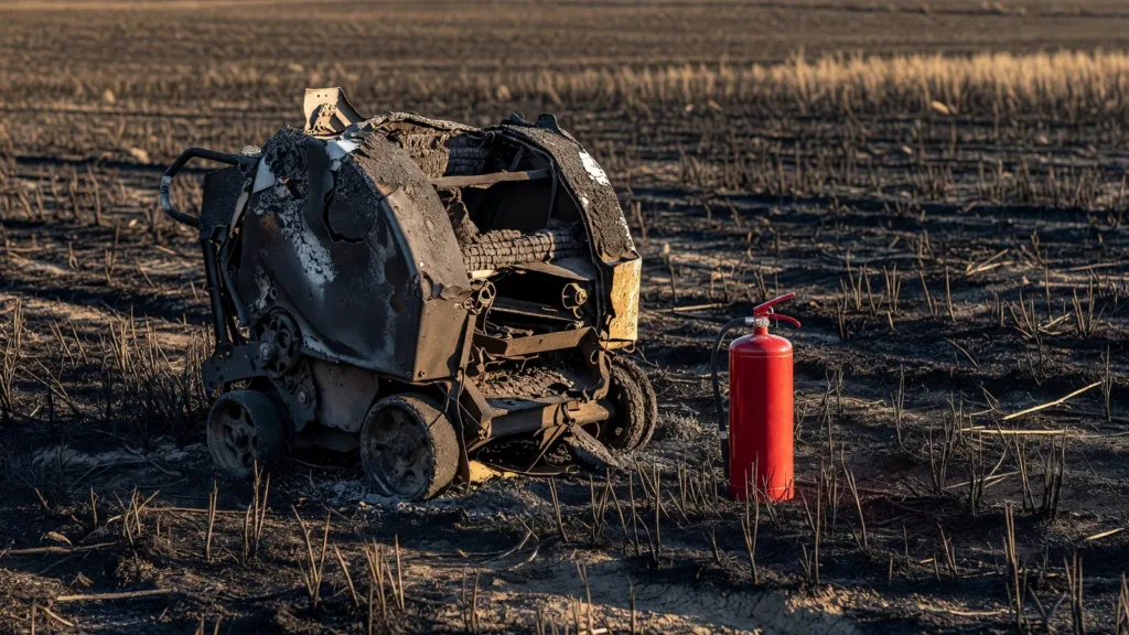 Lozère : deux importantes interventions des pompiers pour un engin agricole et une cargaison de batteries
