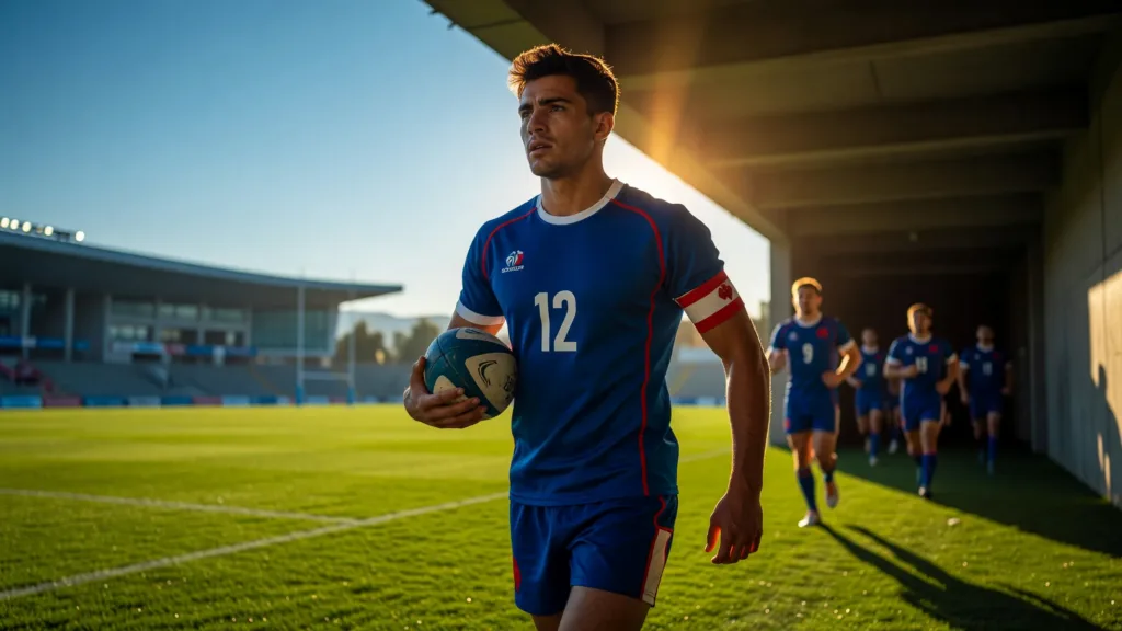 Lucas Andjisseramatchi, capitaine des Bleuets en finale du Mondial U20