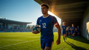 Lucas Andjisseramatchi, capitaine des Bleuets en finale du Mondial U20