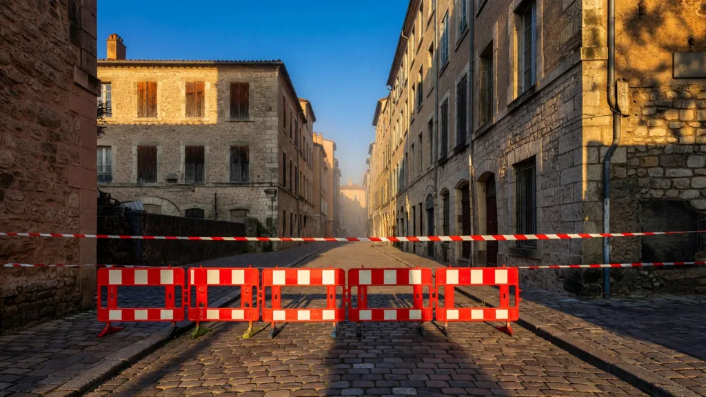 Lyon : risque d'effondrement de deux immeubles à la Croix-Rousse, 50 habitants évacués
