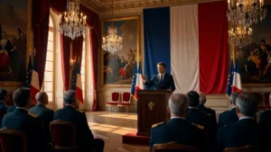 Macron somme les industriels de l'armement d'accélérer, sans changer les règles