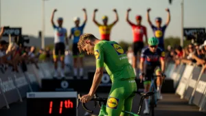 Mads Pedersen : « Un peu de la merde », onzième à Nevers, le maillot vert tient encore