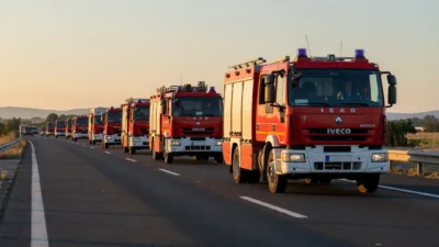 Manche : 35 sapeurs-pompiers du SDIS50 mobilisés en Gironde