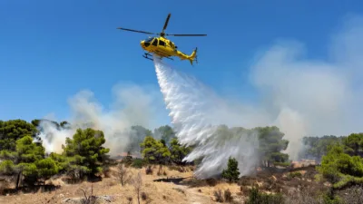 Mandelieu-la-Napoule : incendie maîtrisé à la déchèterie