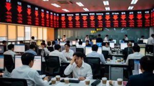 Marches asiatiques : la correction des semi-conducteurs remet en cause l&rsquo;euphorie de l&rsquo;IA