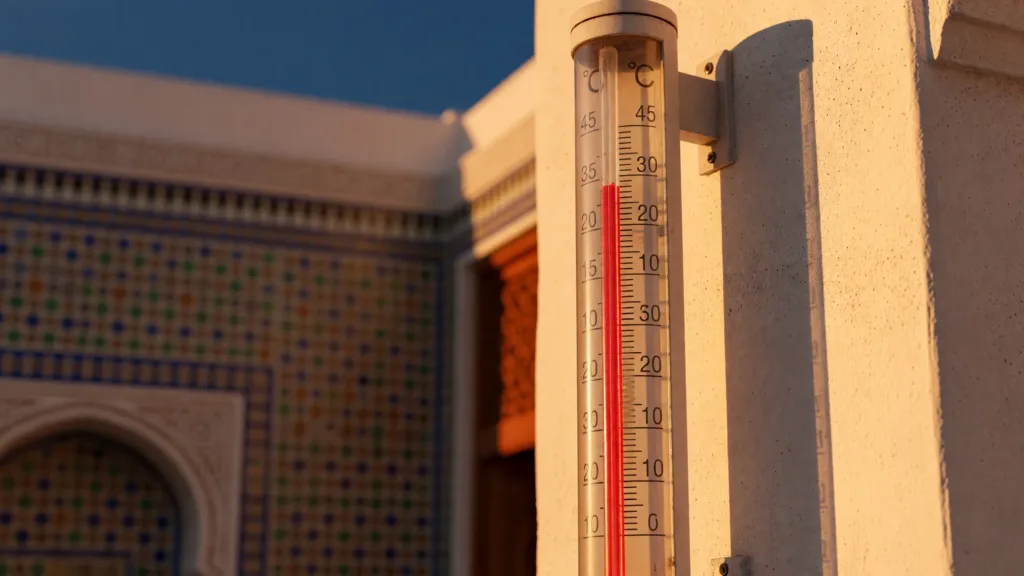 Maroc : alerte orange prolongée, jusqu'à 45°C dans le Sud