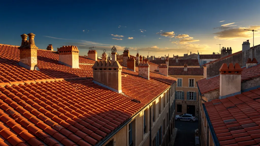 Marseille : une policière blessée lors de l'interpellation d'un voleur en flagrant délit sur un toit