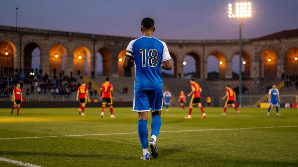 Mathis Jangeal débute avec Famalicão face à Lens en Como Cup