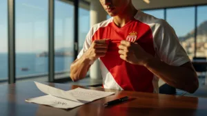 Matthis Abline signe à Monaco pour 30 millions d&rsquo;euros