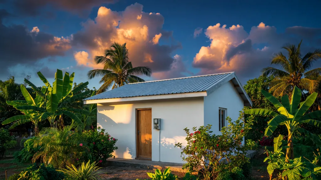 Mayotte : à Doujani, une grand-mère reçoit les clés de son logement rénové