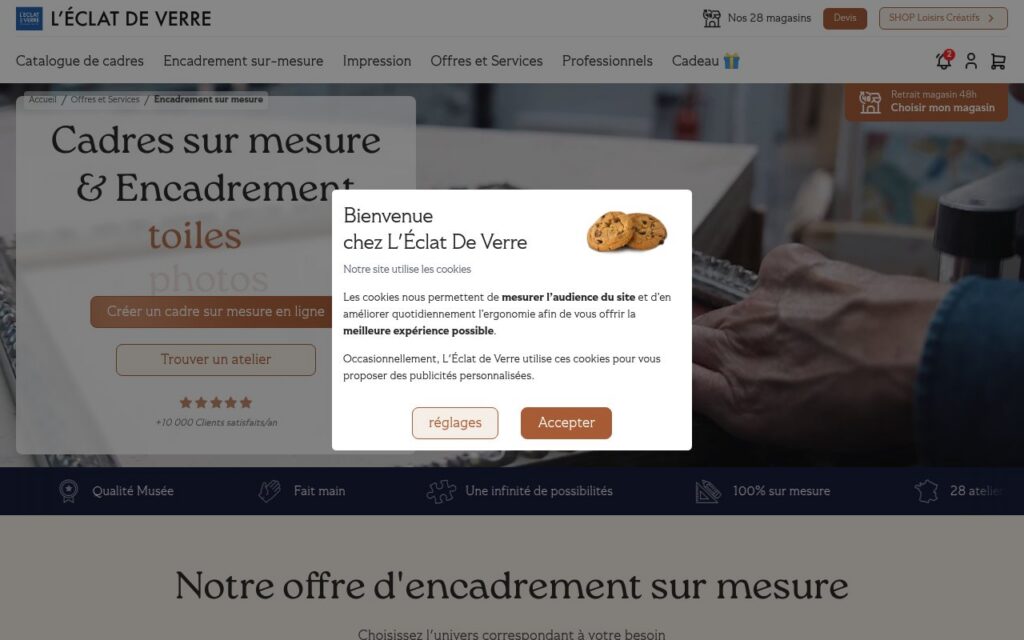 Meilleurs encadreurs sur mesure en France
