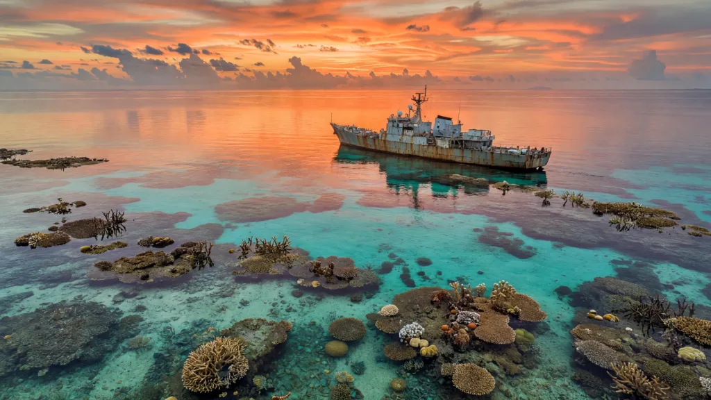 Mer de Chine : un marin philippin blessé par les garde-côtes chinois