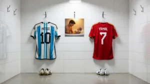 Messi contre Yamal : la photo de 2007 qui raconte tout