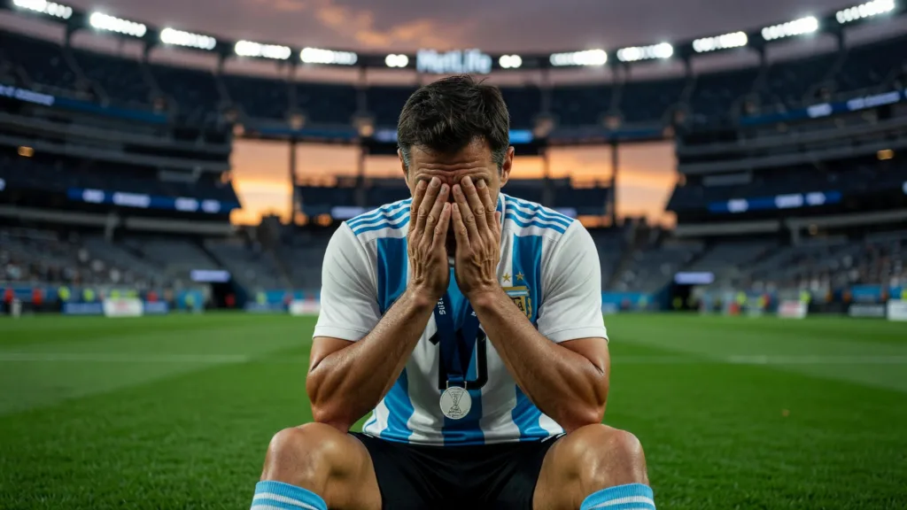 Messi en larmes au MetLife : la fin d'un rêve argentin